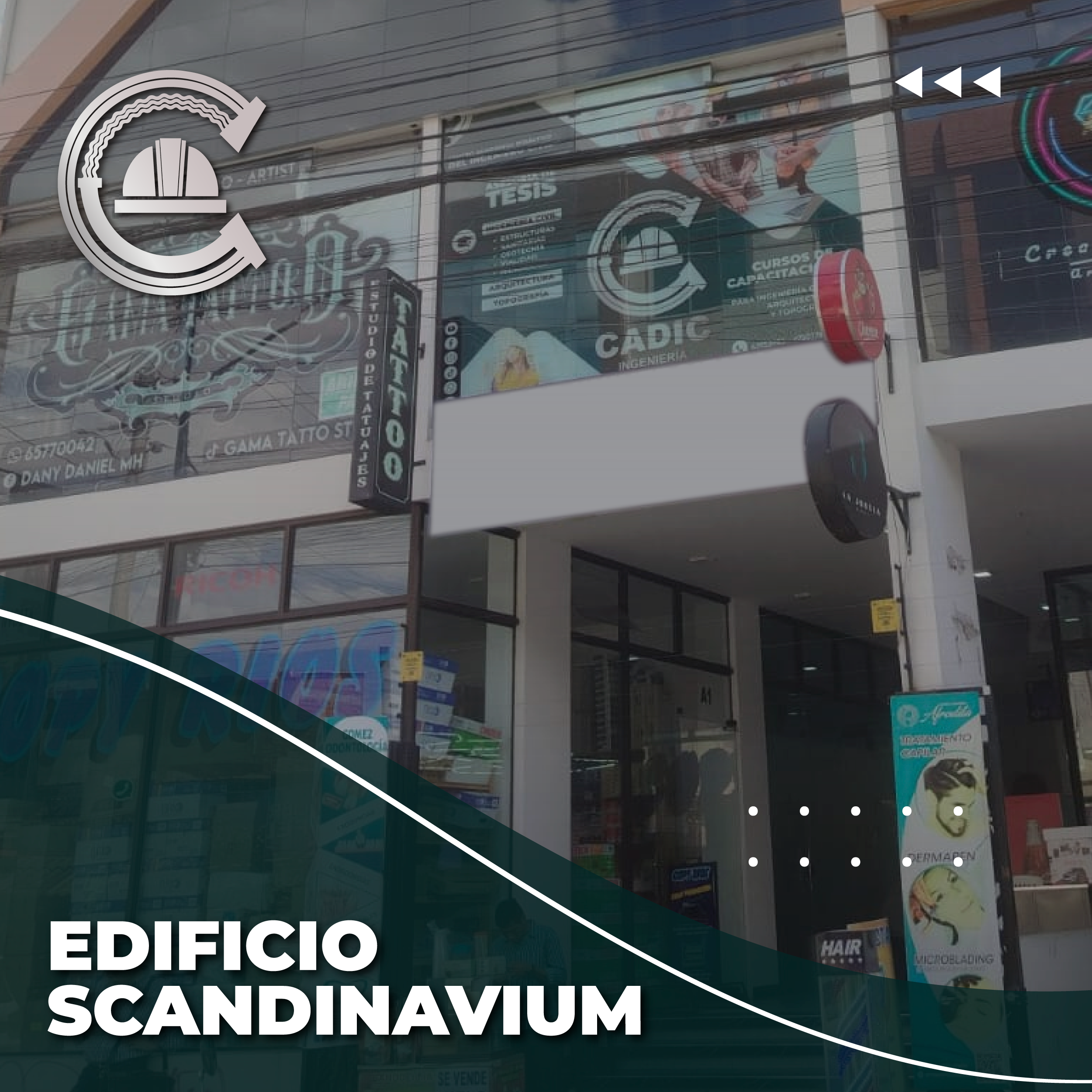 Recepción oficina central CADIC