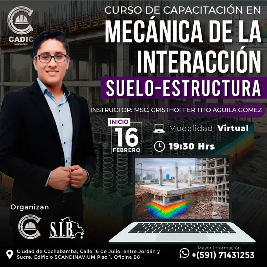 MECÁNICA DE LA INTERACCIÓN SUELO ESTRUCTURA